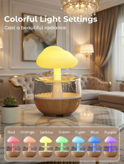Rain Cloud Humidifier – Relaxing Drip LED Night Light